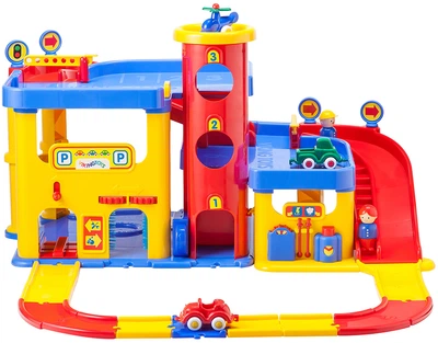 Игровой набор Viking Toys Большой гараж 2 уровня (5502) (7317670055029)