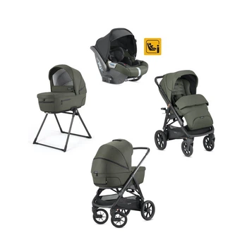 Дитяча універсальна коляска 3 в 1 Inglesina Aptica XT (автокрісло Darwin i-Size) Sequoia Green
