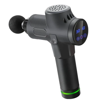 Перкуссионный ударный массажер Rlaxyoo S3 Massage Gun Массажный пистолет (6 насадок) 2400 мАч 30 режимов