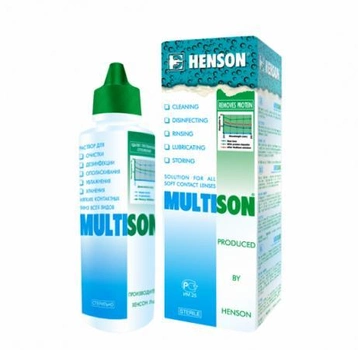 Розчин для контактних лінз Henson Multison 100 мл
