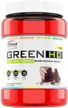 Рослинний протеїн Genius Nutrition Green-HD порошок 750 г Шоколад (5402962216959)