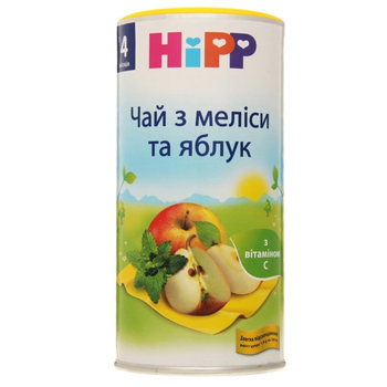 Сухий швидкорозчинний напій Чай з меліси та яблук 200 г HIPP (bc-344642)