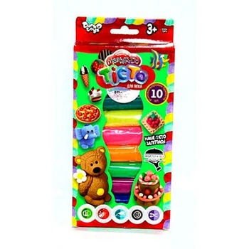 Тесто для лепки 10цв*40г Master Do укр TMD-02-02