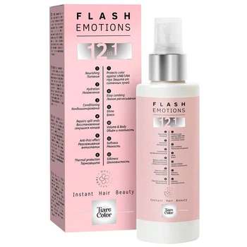Крем для восстановления волос 12в1 Tiare color Flash Emotions 150 мл