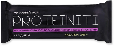 Упаковка протеиновых батончиков Proteiniti Ягодный 40 г х 20 шт (14820221410135)