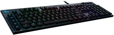 Клавиатура проводная Logitech G815 Gaming Mechanical GL Tactile RGB USB (920-008991)
