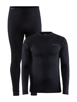 Мужской комплект термобелья CRAFT Core Warm Baselayer Set Black 1909709-999000 M