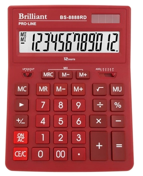 Калькулятор Brilliant (BS-8888RD)