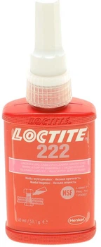 Фиксатор резьбы Henkel Loctite 222 BO низкой фиксации 50 мл Розовый (245635)