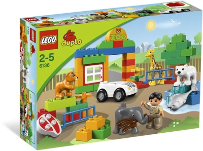 Конструктор LEGO 6136 Duplo Мій перший зоопарк My First Zoo