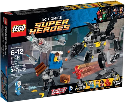 Конструктор LEGO 76026 Super Heroes Горила Гродд лютує Gorilla Grodd Goes Bananas