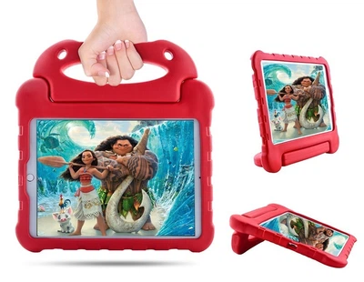 Чехол STR EVA Apple iPad mini 1 2 3 с ремнём для переноски и подставкой ручкой Red