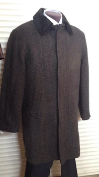 Пальто чоловіче зимове West-fashion L-10 сіре 48,176