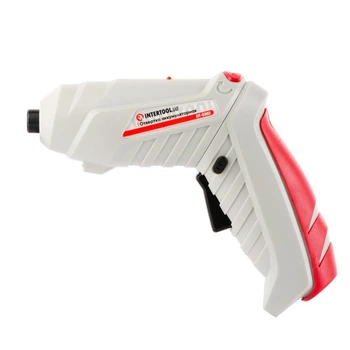Отвертка аккумуляторная в кейсе Intertool DT-0302
