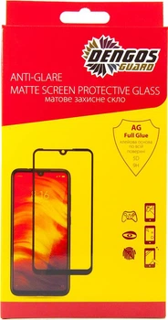 Захисне скло DENGOS для Samsung Galaxy M21 Black (TGFG-MATT-16)