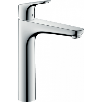 Cмеситель для умывальника высокий HANSGROHE FOCUS хром латунь с донным клапаном 31608000