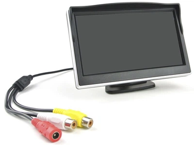 Автомобильный монитор TFT LCD дисплей 5 дюймов Черный (1010-528-00)