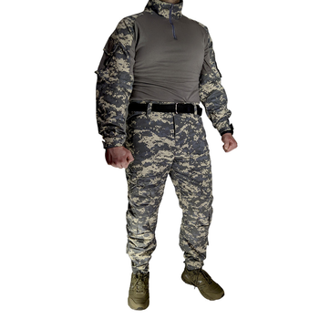 Тактичний костюм Lesko A751 Camouflage UCP XXL (38 р.) камуфляжний мілітарі Tactical для силових структур (K/OPT2_4250-12388)