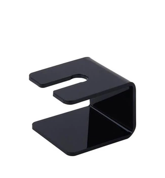 Стенд для Т-подібної бритви Pearl Acrylic Razor Stand Small Black SA-04B