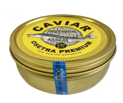 Ікра осетра CAVIAR MALOSSOL, 250 г
