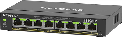 Комутатор Netgear GS308EP (GS308EP-100PES)