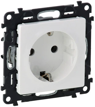Розетка Legrand Valena 2K+3 16 А без защитных шторок Белая (774420)