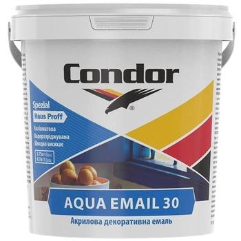 Эмаль акриловая Condor HausProff Aqua Email TR30 0.7 л (11910626)