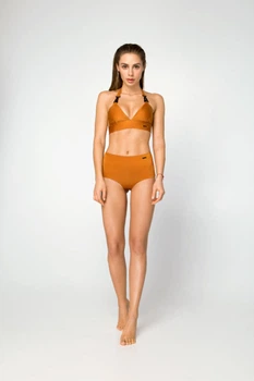 Купальник (Шорты-плавки и Топ) Designed for Fitness Moto Girl Gold S