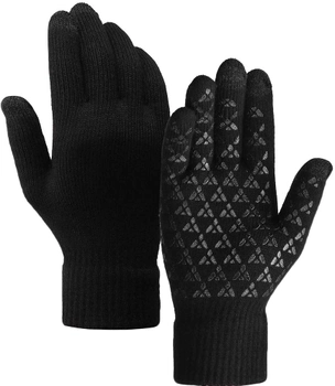 Перчатки ArmorStandart Melange для сенсорных экранов size L Black (ARM59870)