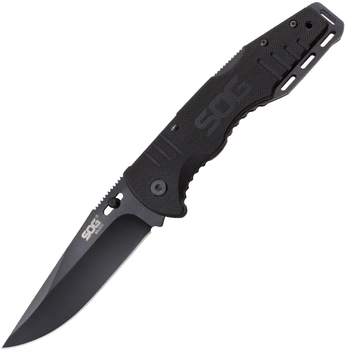 Нож SOG Salute Black TiNi FF-11CP