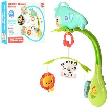Мобиль Bambi Музыкальные животные (HY511)