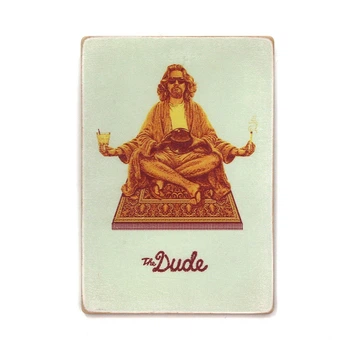 Деревянный постер Wood Posters "The Big Lebowski. Большой Лебовски. Чувак на ковре. Арт" (A3 формат, фанера) (pvf3265)