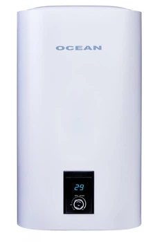 Бойлер плоский Ocean Flat 100л эмалированный бак сухой тэн