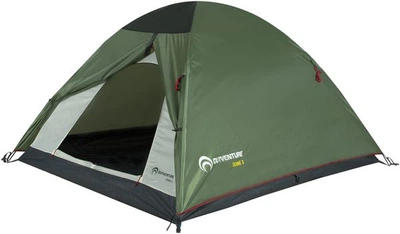 Палатка для походов Outventure для 3 человек DOME 3 Темно-зеленый (EOUOT01674)