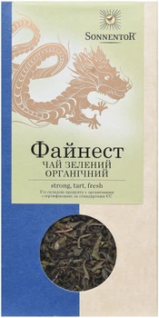 Чай Sonnentor зеленый органический Китайский Файнест 100 г (9004145002241)