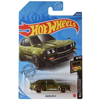 Машинка Hot Wheels Mazda RX-3 8/10 Nightburnerz 2020 Mattel GHD17