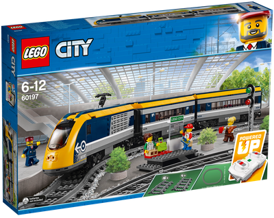 Lego City Пассажирский поезд 60197