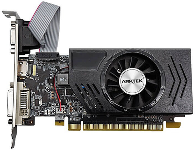 Видеокарта Arktek PCI-Ex GeForce GT 740 4GB DDR3 (128bit) (993/5000) (VGA, DVI, HDMI) (AKN740D3S4GL1)