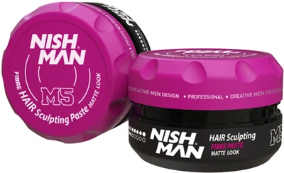 Матовая паста для укладки волос Nishman Fibre Paste Matte Look M5 100 мл (8682035081098)