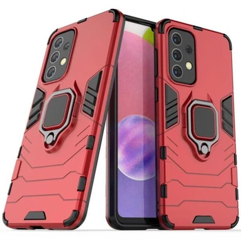 Чехол с подставкой Deexe Hybrid Case для Samsung Galaxy A33 - Red