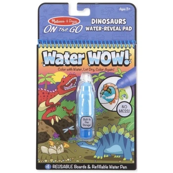 Чарівна водна розфарбування Динозаври Water WOW! Dinosaur Melissa & Doug