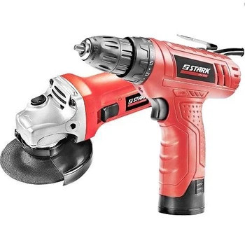 Набор болгарка STARK AG750 + шуруповерт STARK CD-10-2 Li Ion (130100040A)