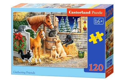 Пазлы 120 элементов Castorland 13340 Домашние животные