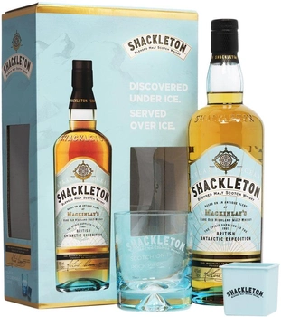 Виски Shackleton 0.7 л 40% + стакан (5013967017382)
