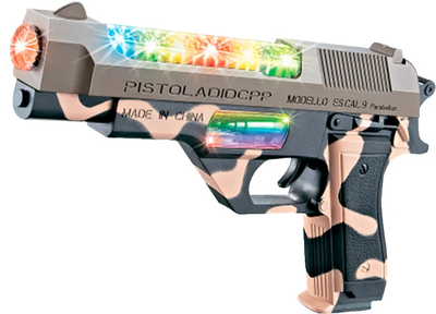 Пістолет світло-звуковий Desert Eagle у наборі з гранатою