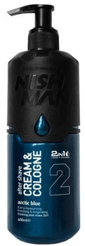 Бальзам після гоління Nishman After Shave Artic Blue No.2 400 мл (8682035088707/8681665066475)