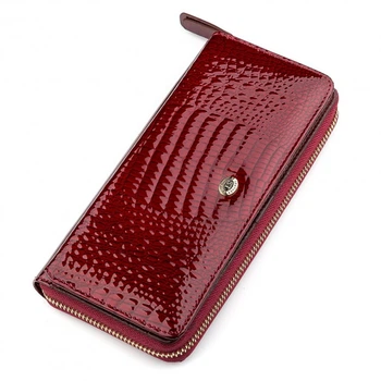 Кошелек женский из натуральной кожи ST Leather (S7001A) 98267 Бордовый
