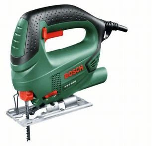 Лобзик электрический BOSCH PST650, 500Вт, 65мм глубина реза + полотно T144 D + кейс (0.603.3A0.7)