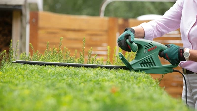 Кусторез Bosch EasyHedgeCut 55 450 Вт с расстоянием между ножами 16 мм(DL_C66850D0EA58)