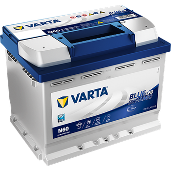 Аккумулятор VARTA 60 Ач Blue Dynamic EFB N60 560500064